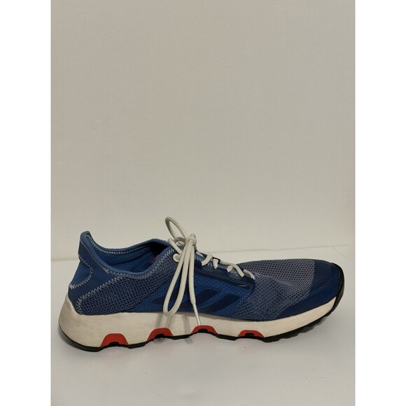 Adidas Terrex Stealth Hiking Shoes Mens 9 Blue Red Sneakers Climacool - Picture 7 of 10
